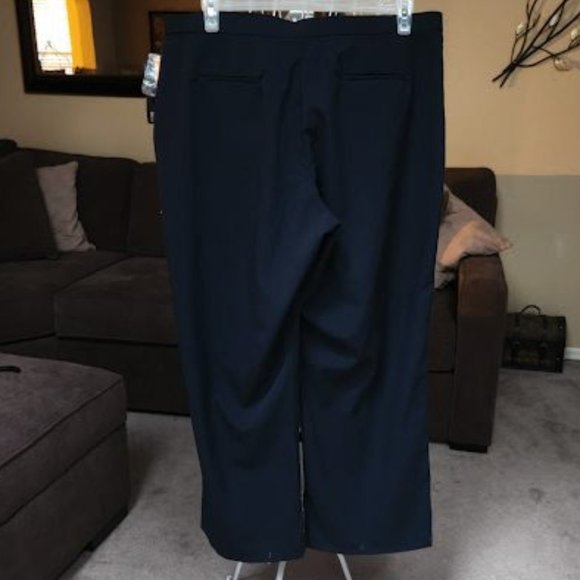 NWT Eccobay sz 18 blue pants with tummy reducer - Picture 2 of 3